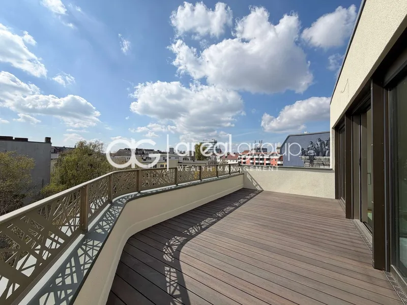 Dachgeschoss-Highlight: 38 m² Sonnenterrasse & offenes Wohnkonzept — photo 1